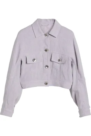 Brunello Cucinelli Glitter-detail canvas jacket
