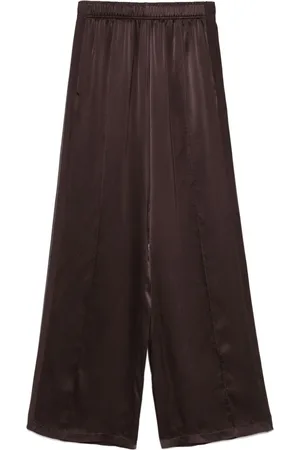FORTE FORTE Satin straight-leg trousers