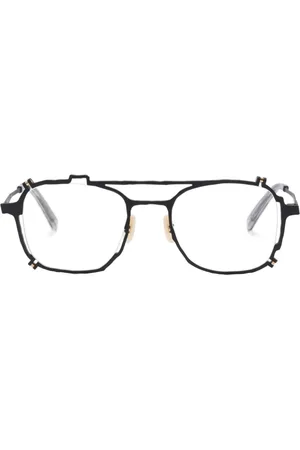 MASAHIROMARUYAMA MM-0080 No.1 asymmetric-frame glasses