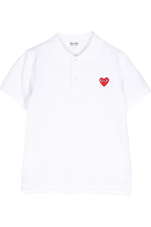 Comme des Garçons Embroidered polo shirt