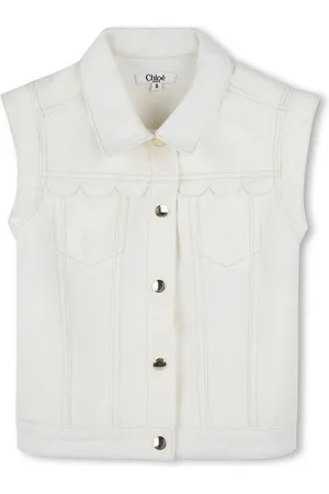Chloé Logo-appliquéd waistcoat