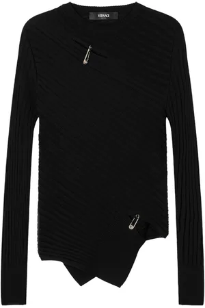 VERSACE Safety-pin sweater