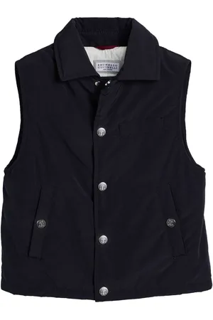 Brunello Cucinelli Printed padded gilet