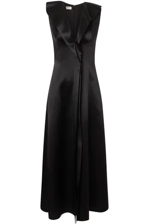 Serafini Satin midi dress