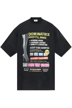 Vetements Text-print T-shirt