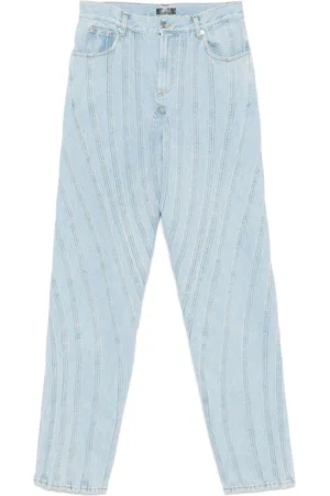 MUGLER Seam-detail jeans