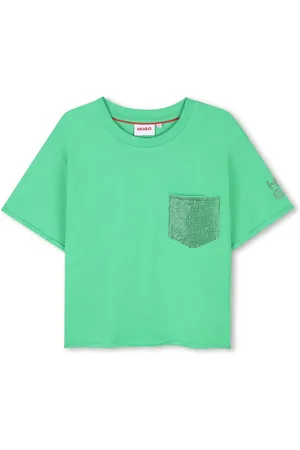 HUGO BOSS Logo-embellished organic cotton t-shirt