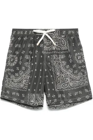 ELEVENTY Paisley-print swim shorts