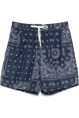 ELEVENTY Paisley-print swim shorts