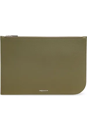 Alexander McQueen Leather clutch bag