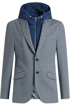 Etro Micro check-pattern blazer