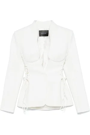 MUGLER Laced-up jacket