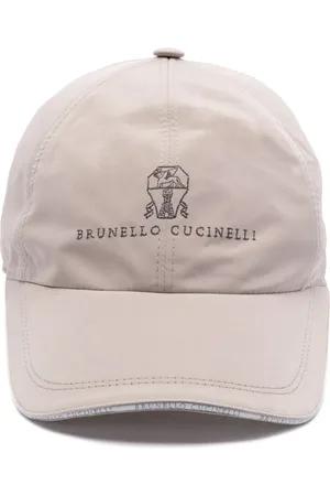 Brunello Cucinelli Logo-embroidered cap