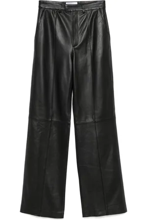 GIUSEPPE DI MORABITO Leather trousers