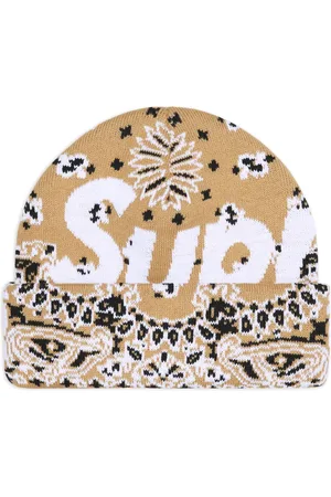 Supreme Bandana-print beanie hat