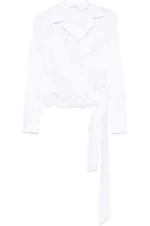 ERMANNO SCERVINO Corded-lace shirt