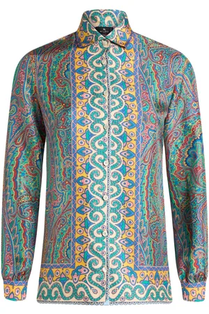 Etro Paisley-print silk shirt