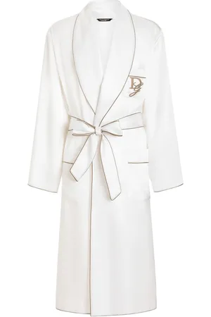 Dolce & Gabbana Embroidered-logo robe