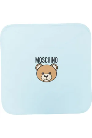 Moschino Teddy bear-print blanket