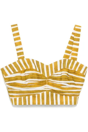 Bambah Olivia striped bustier top