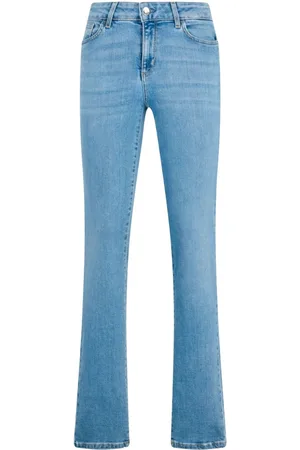 Liu Jo Slim-cut rhinestone jeans