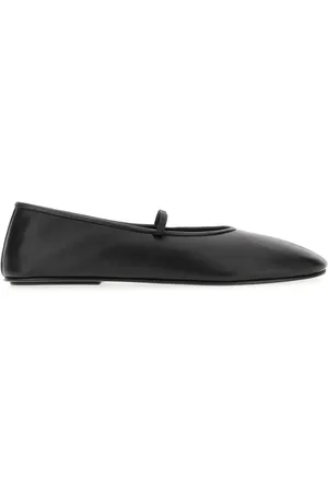 The Row Elasticated-detail ballerins shoes