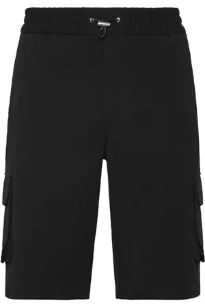 Philipp Plein Cotton cargo shorts