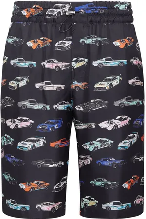 Philipp Plein Cool Kid Cars Racing shorts