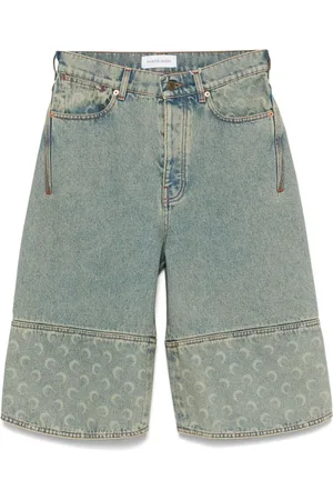 Marine Serre Moon Laser bermuda shorts