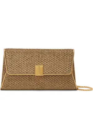 Tom Ford Nobile metallic clutch
