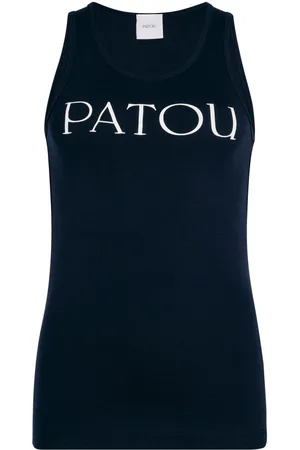Patou Logo-print tank top