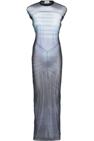 Jean Paul Gaultier Sheer maxi dress