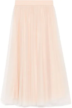 Fabiana Filippi Tulle midi skirt
