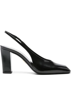 Prada 85mm patent leather pumps