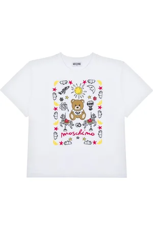 Moschino Logo-embroidered T-shirt