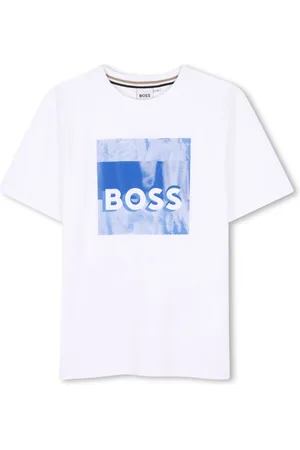 HUGO BOSS Logo-print cotton T-shirt