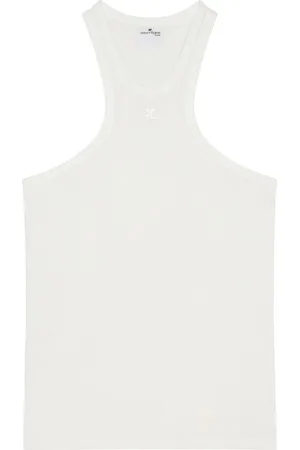 Courrèges Mesh tank top