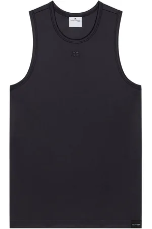 Courrèges Football tank top