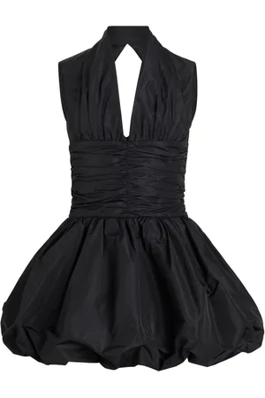 Patou Open-back bubble mini dress
