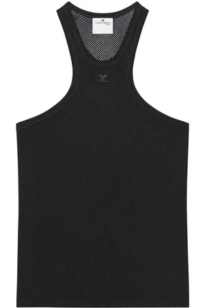 Courrèges Mesh tank top