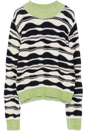 HENRIK VIBSKOV Wave-knit sweater