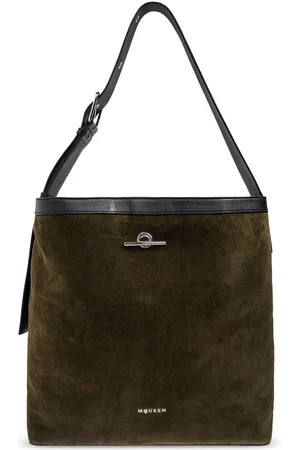Alexander McQueen Suede tote bag