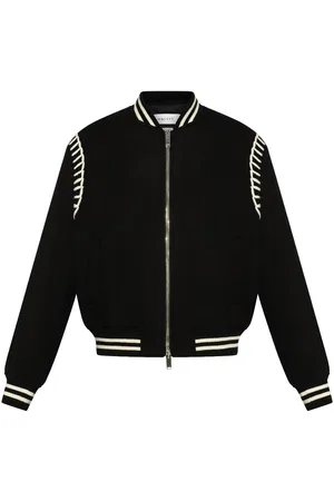 Alexander McQueen Embroidered bomber jacket