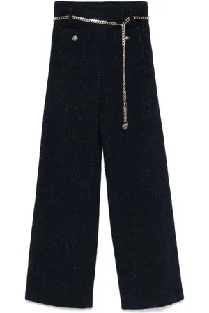 Maje Chain-belt trousers