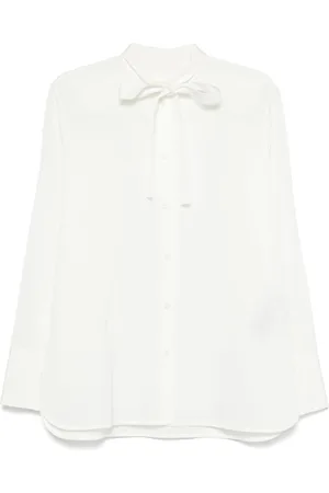 Jil Sander Pussy-bow shirt