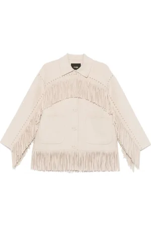 Maje Fringed coat