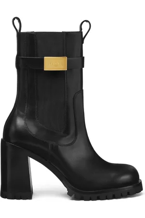 VERSACE 85mm Leda ankle boots