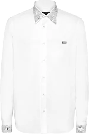 Philipp Plein Crystal-embellished shirt