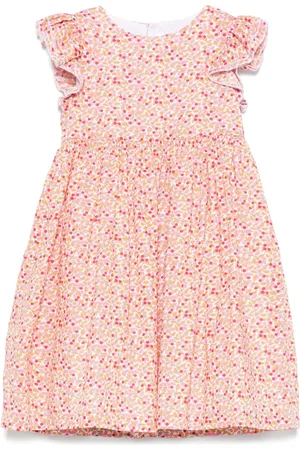 Il gufo Floral-print dress