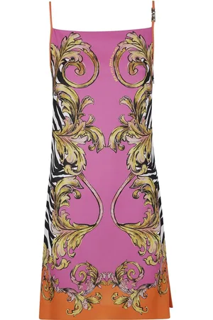 VERSACE Outline Barocco mini dress